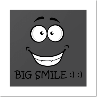 big smile Posters and Art